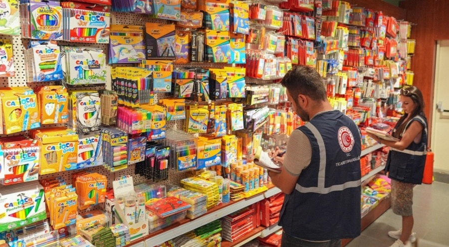 Eğitim yılı öncesi 81 ilde dev kırtasiye denetimi