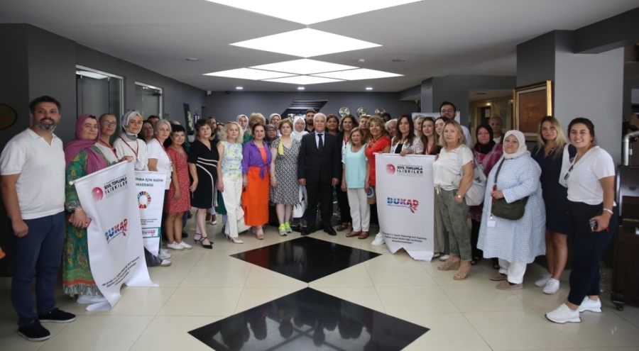 Başkan Bozbey'den kadın istihdamına destek