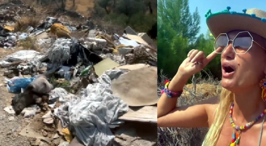 Tuğba Özay çöplere isyan etmişti: Belediye harekete geçti