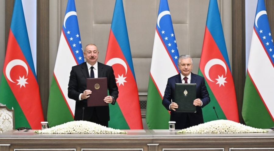 Özbekistan ile Azerbaycan arasında 'müttefiklik' anlaşması imzalandı