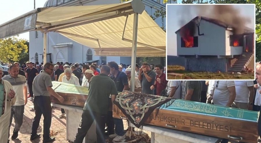 Trabzon'da bıçaklanarak öldürülen çift Kocaeli'de toprağa verildi