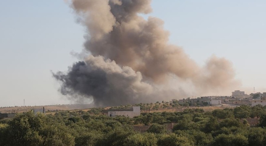 İsrail'in Suriye'ye hava saldırısı düzenlediği iddia edildi