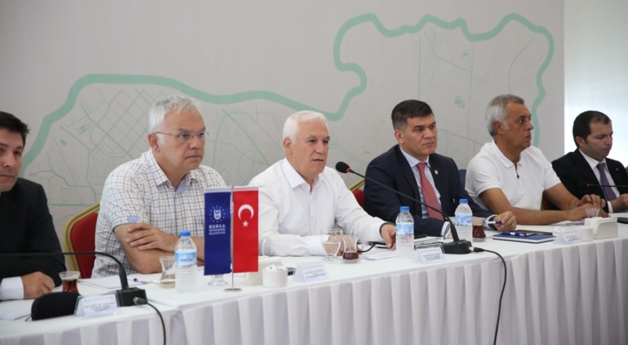 İlk toplantı yapıldı! Başkan Bozbey: Planlı bir Bursa için yeni bir sayfa açıyoruz