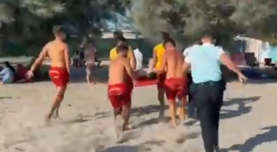 13 yaşındaki çocuk boğulma tehlikesi geçirdi