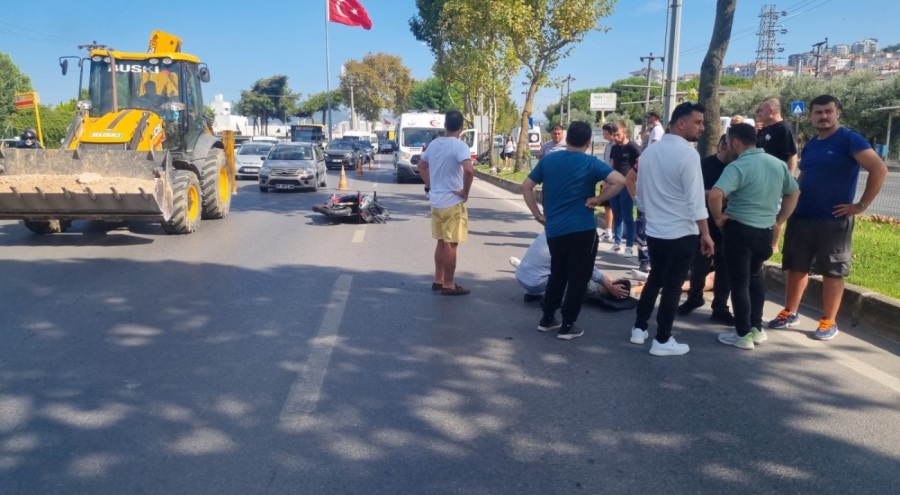 Bursa'da kaza: 2 kişi yaralandı
