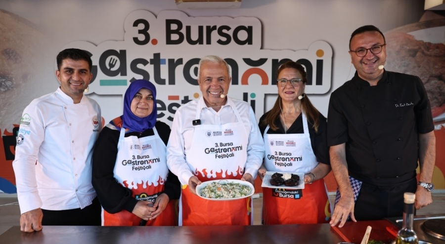 'Gastronomi Tırı' Nilüfer'de! Şadi Başkan: "Mottomuz Nilüfer'in köylüsü, Nilüfer'in efendisi olacak"