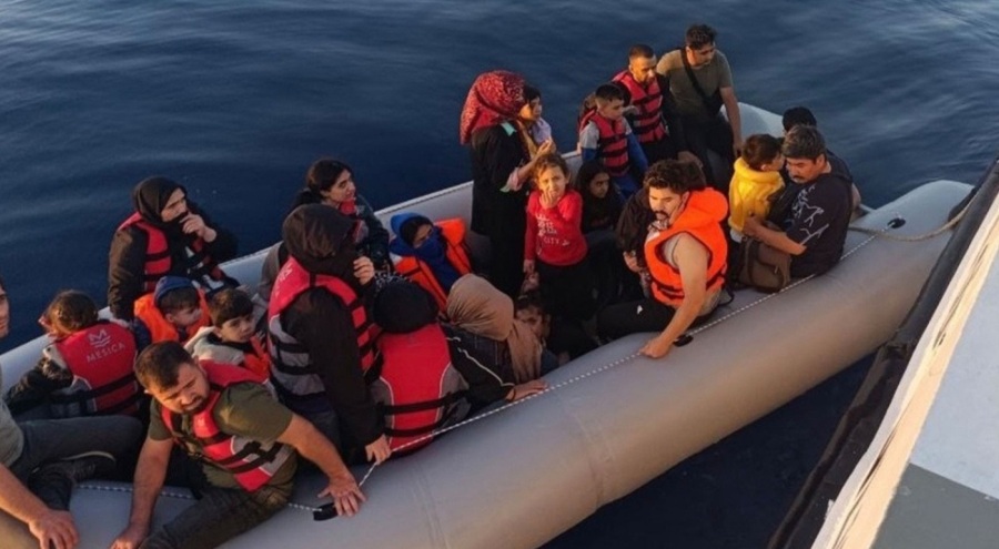 26 kaçak göçmen kurtarıldı