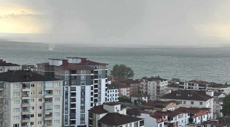 Ordu'da denizde hortum!