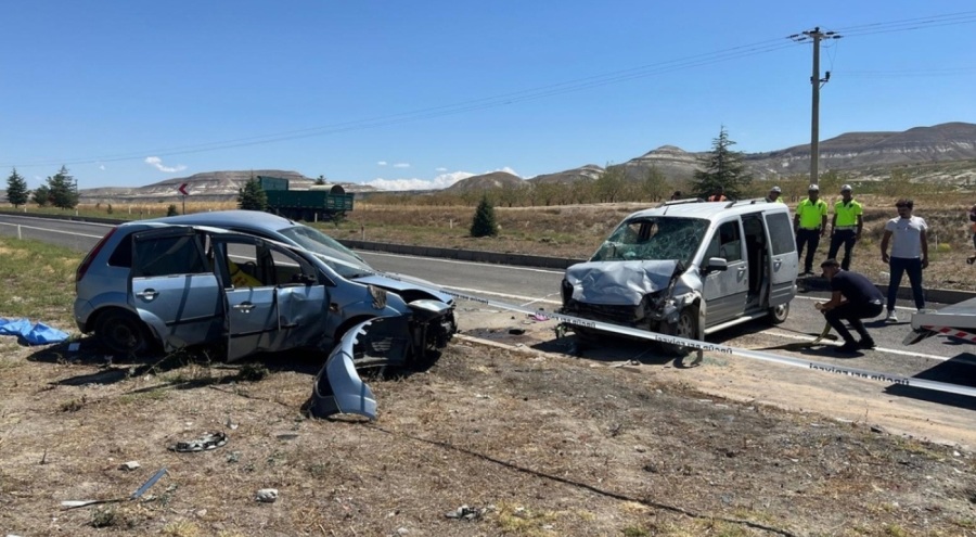 Nevşehir-Kayseri karayolunda kaza