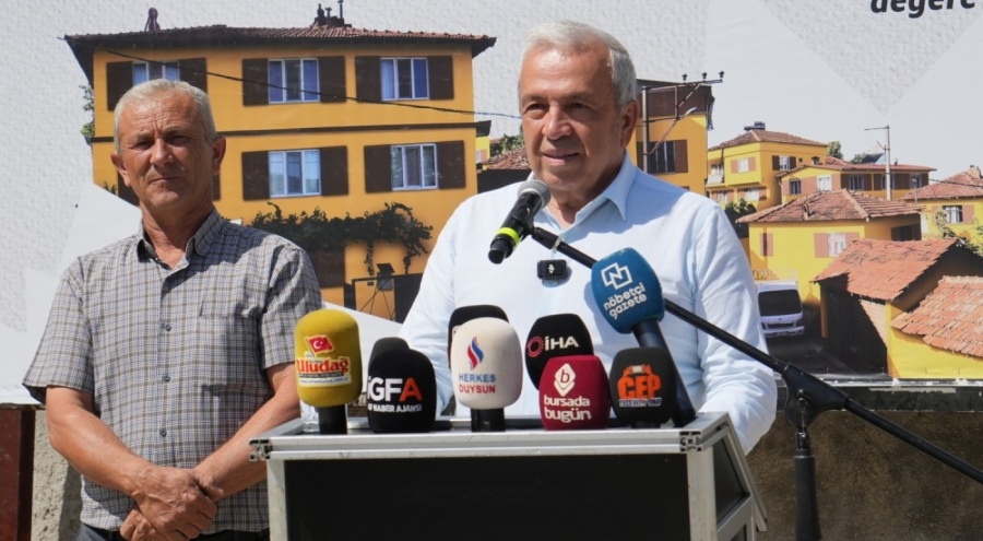 Nilüfer'de 'Örnekköy Projesi'nin ilk adımı Ayvaköy'de atıldı