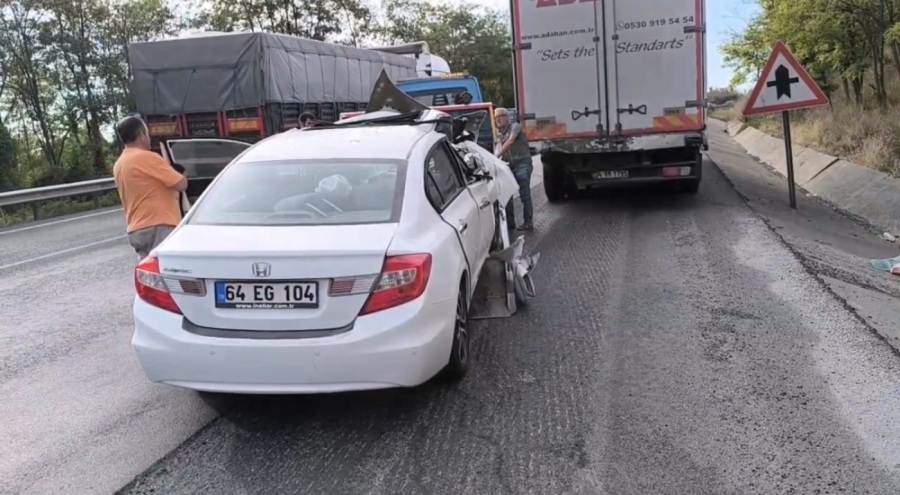 Bursa'da feci kaza! Yaralılar var