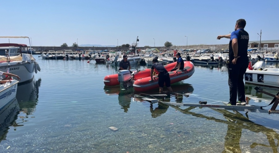 Marmara Denizi'nde kaybolan 2 tersane işçisi Bursa'da da aranıyor