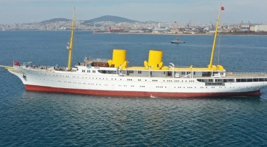 Atatürk'ün yatı Savarona Tuzla'da