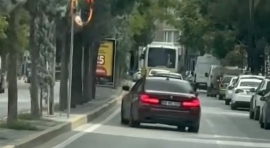 Drift atan sürücüye 32 bin TL ceza