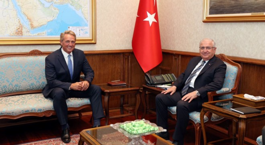 Bakan Güler, ABD'nin Ankara Büyükelçisi Flake'i kabul etti