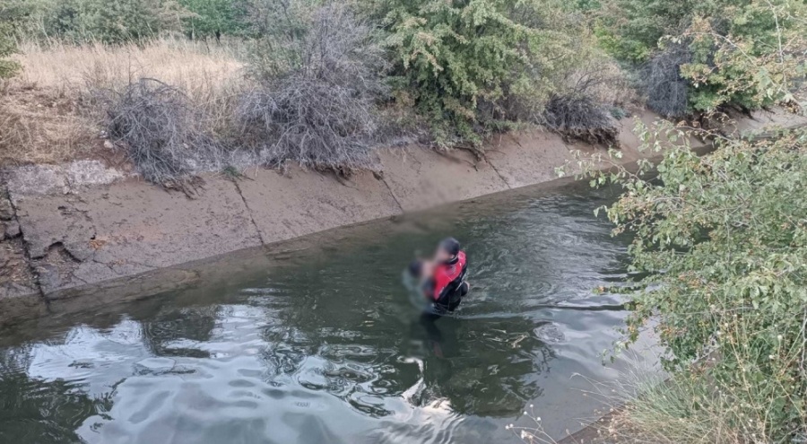 Serinlemek için girdiği sulama kanalında cesedi bulundu