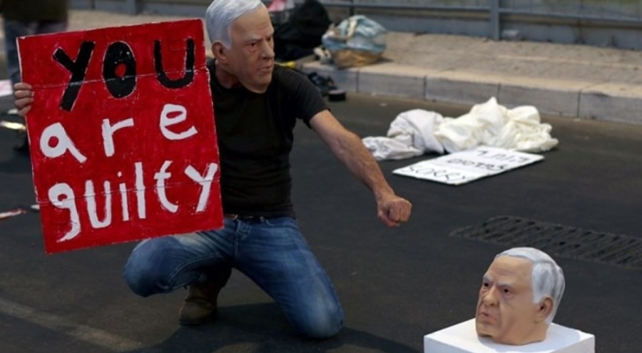 İsrail'de Netanyahu'ya tepkiler büyüyor