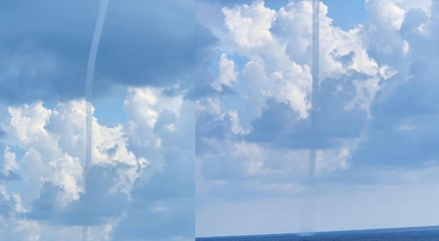 Alanya'da hortum çıktı