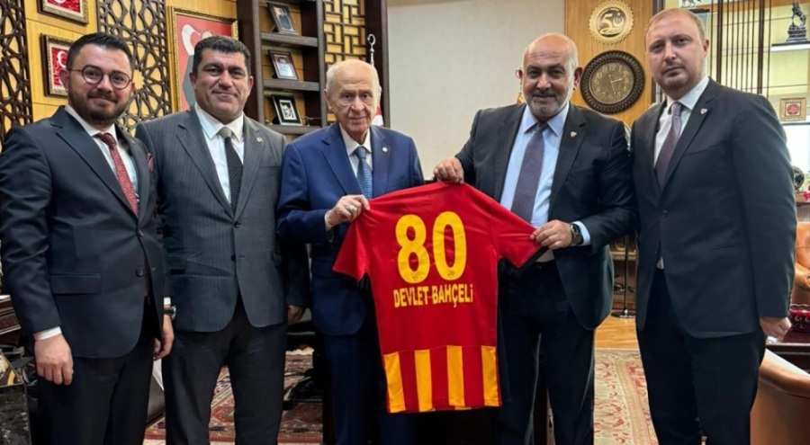 Kayserispor'dan Devlet Bahçeli'ye ziyaret