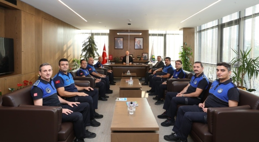 İnegöl Belediye Başkanı Taban Zabıta Haftasını Kutladı