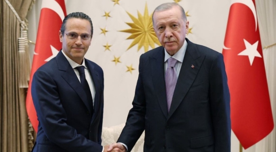 Erdoğan, Shell yöneticisi Sawan'ı kabul etti