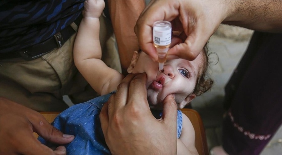 İsrail, Gazze'nin Han Yunus kentinde çocuk felci aşılama kampanyasının uygulanmasına engel oluyor