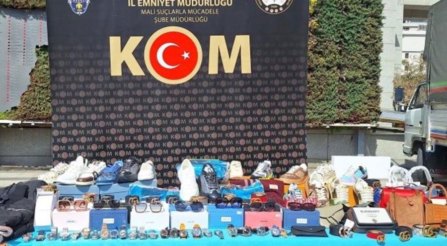 İstanbul'da 54 milyon liralık sahte ürün ele geçirildi
