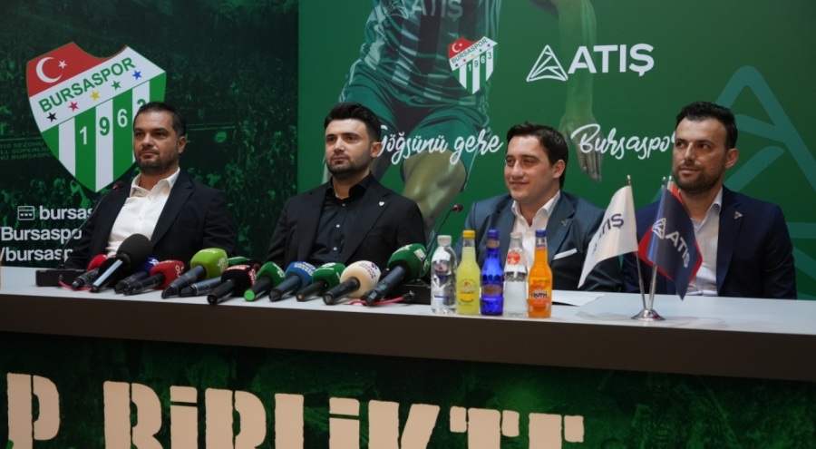 Bursaspor'un forma göğüs sponsoru belli oldu
