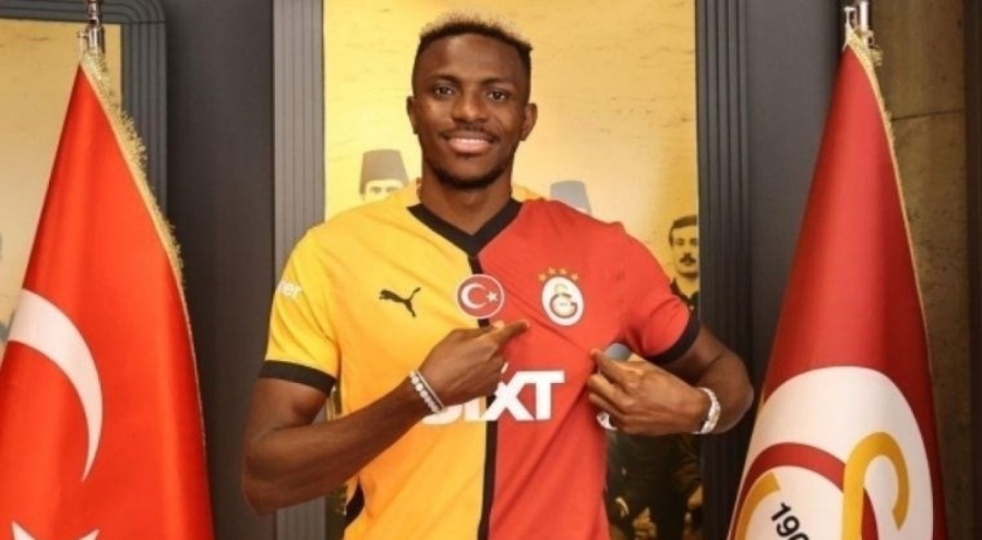 Galatasaray'dan Osimhen maskesi satışta