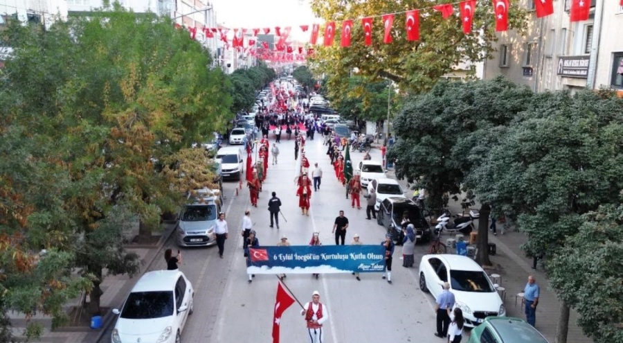 İnegöl'de kurtuluş coşkusu