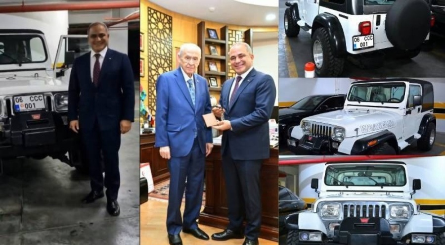 Bahçeli'den MYK üyesine "klasik araç" hediyesi