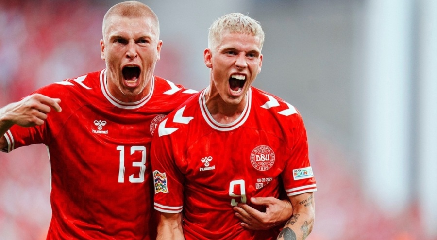 Danimarka 2'de 2 yaptı