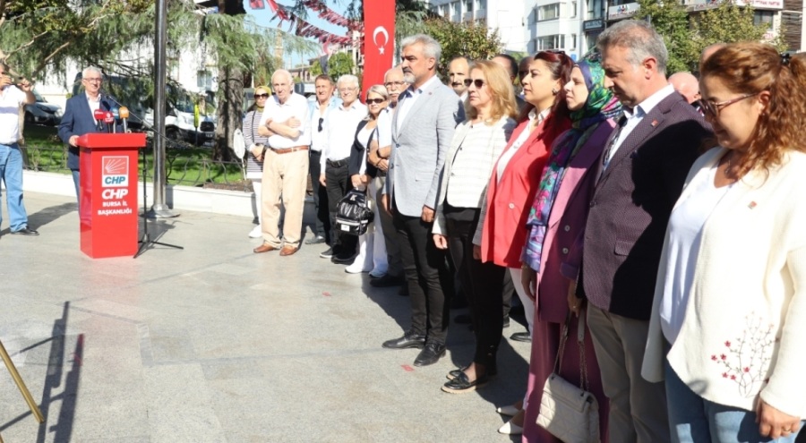CHP'nin 101. kuruluş yıl dönümü Bursa'da kutlandı