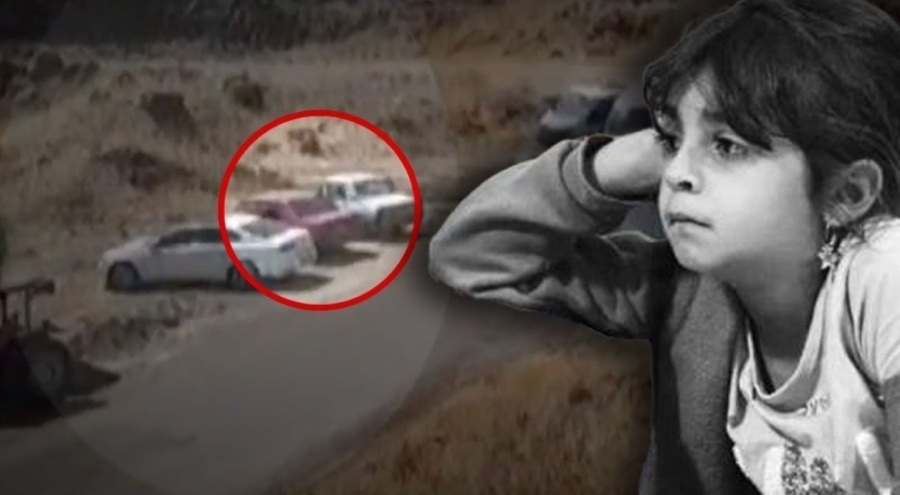 Narin Güran'ı taşıyan kırmızı otomobilin görüntüsü ortaya çıktı!