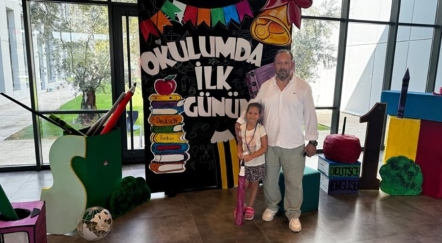 İzmir depreminde kurtarılan Ayda ilkokula başladı