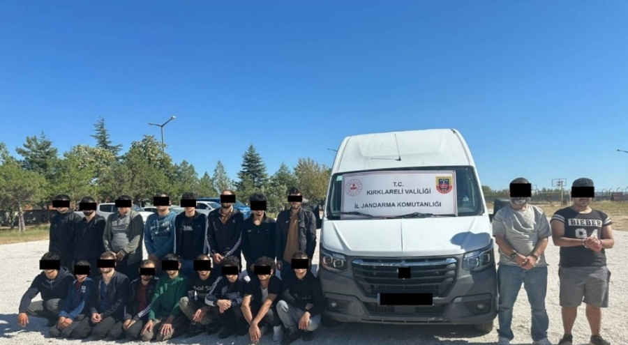 Kırklareli'nde 2 bin 4 kaçak göçmen yakalandı