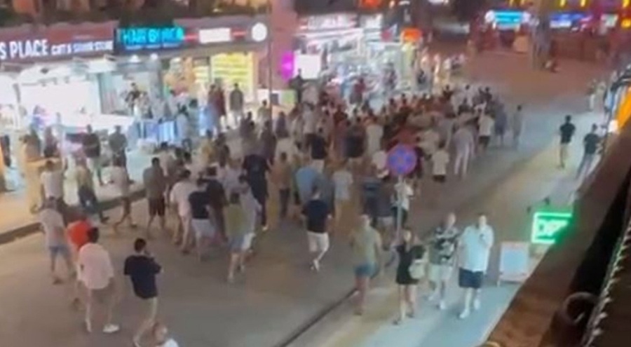 Taksiciler ile işletme sahipleri arasında kavga çıktı