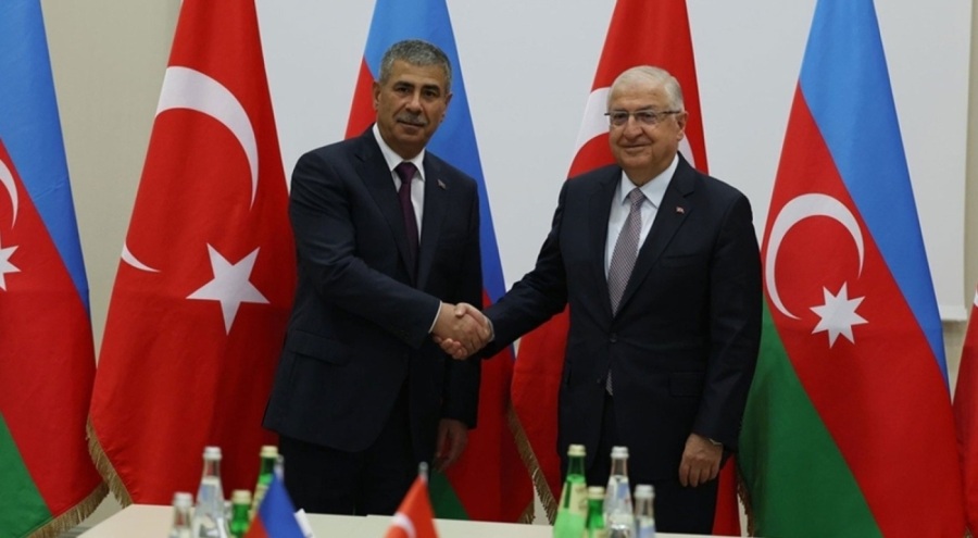 Bakan Güler, Azerbaycan Savunma Bakanı Hasanov ile görüştü