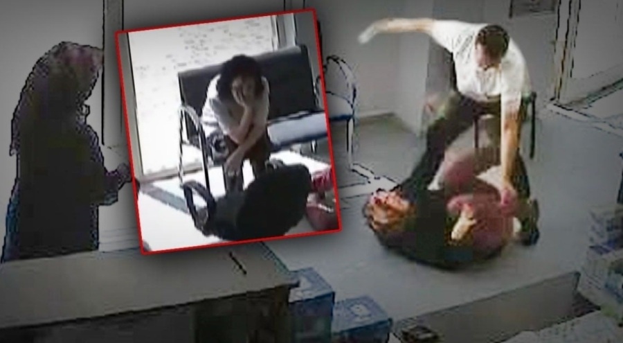 Eczanede korkunç olay! Karısını defalarca bıçakladı