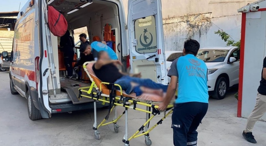 İş yerinde otururken kurşunların hedefi oldu