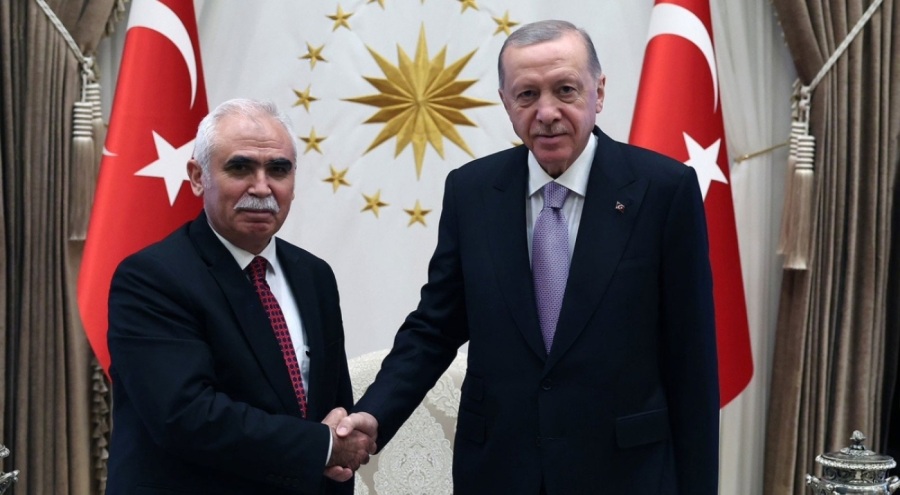 Cumhurbaşkanı Erdoğan, AYM Başkanı Özkaya'yı kabul etti