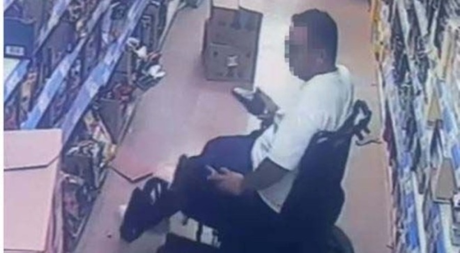 Akülü sandalye ile engelli gibi davranıp hırsızlık yaptı