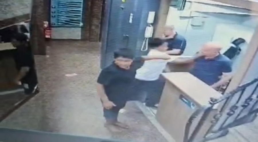 Madde kullanan 3 çocuk hasta karşılama personelini dövdü