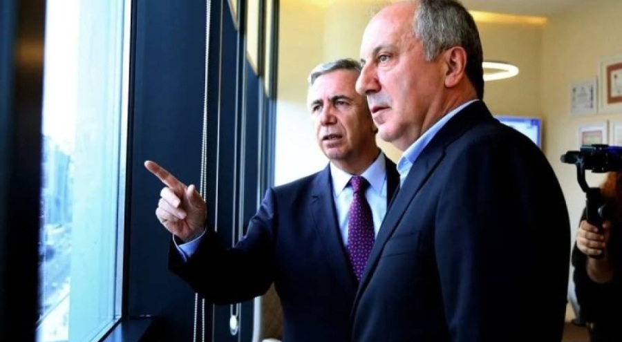 Muharrem İnce'den Mansur Yavaş'a sürpriz ziyaret!