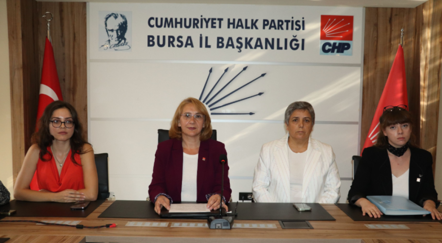 CHP Bursa İl Kadın Kolları Başkanı Özgür: Artık ayağa kalkma zamanı