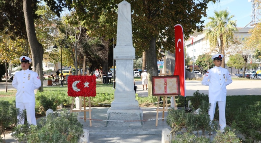 Mudanya'nın düşman işgalinden kurtuluşunun 102'nci yıldönümü törenle kutlandı
