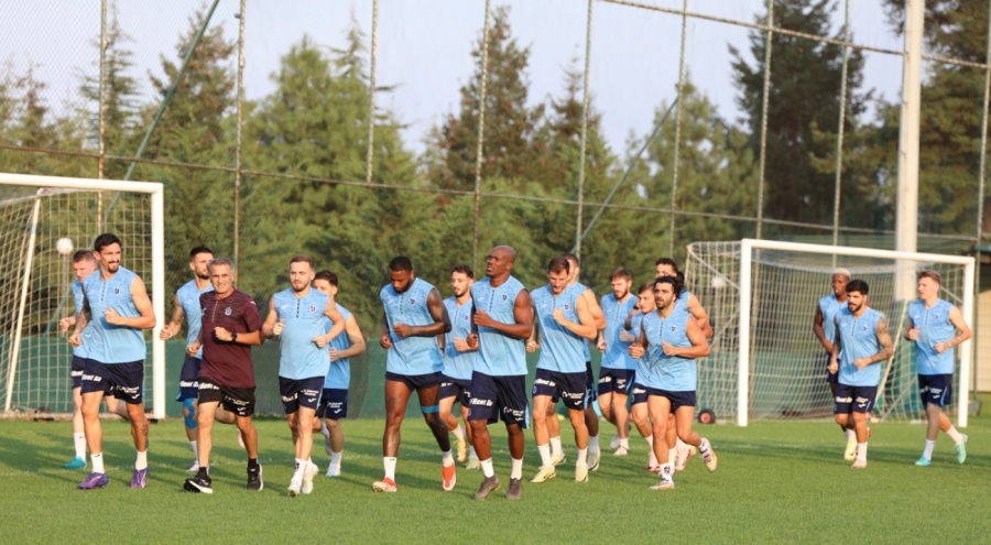 Trabzonspor, Beşiktaş maçının hazırlıklarına devam etti