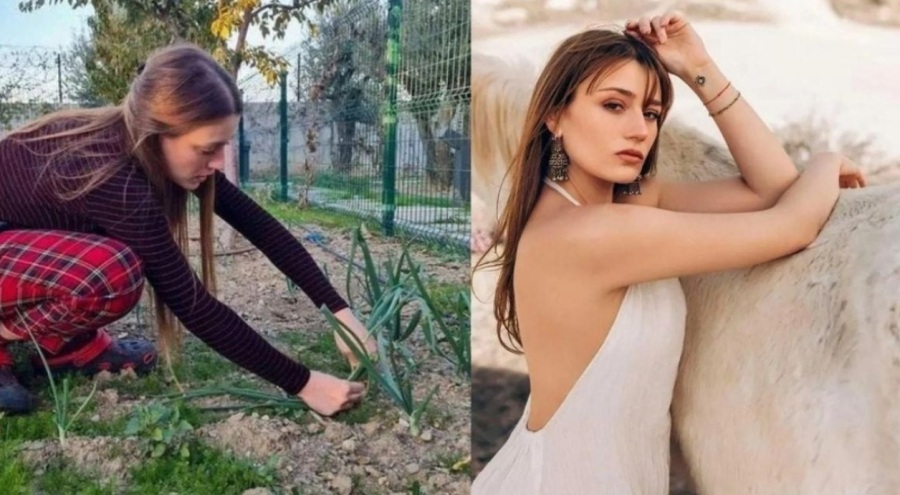 İstanbul'un kaosunu özleyen Gizem Karaca köy yaşamını anlattı