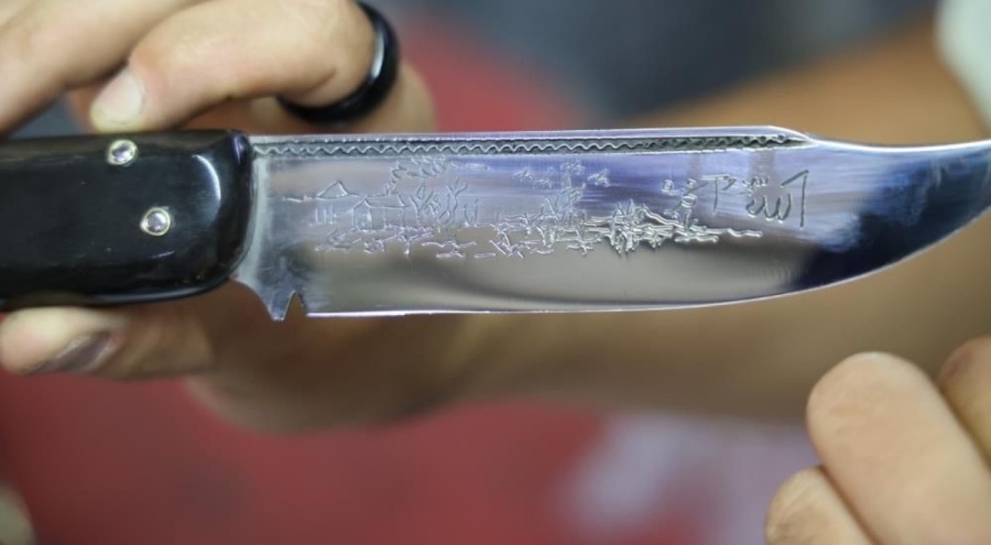 Bu bıçağın eşi benzeri yok! Fiyatı 70 bin TL