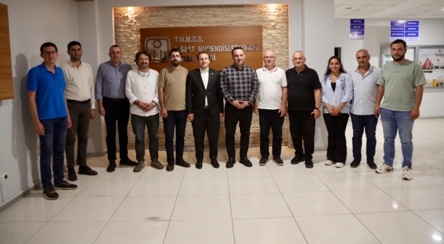 Bursa Milletvekili Kılıç'tan İMO'ya ziyaret
